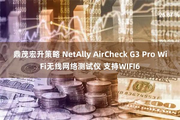 鼎茂宏升策略 NetAlly AirCheck G3 Pro WiFi无线网络测试仪 支持WIFI6